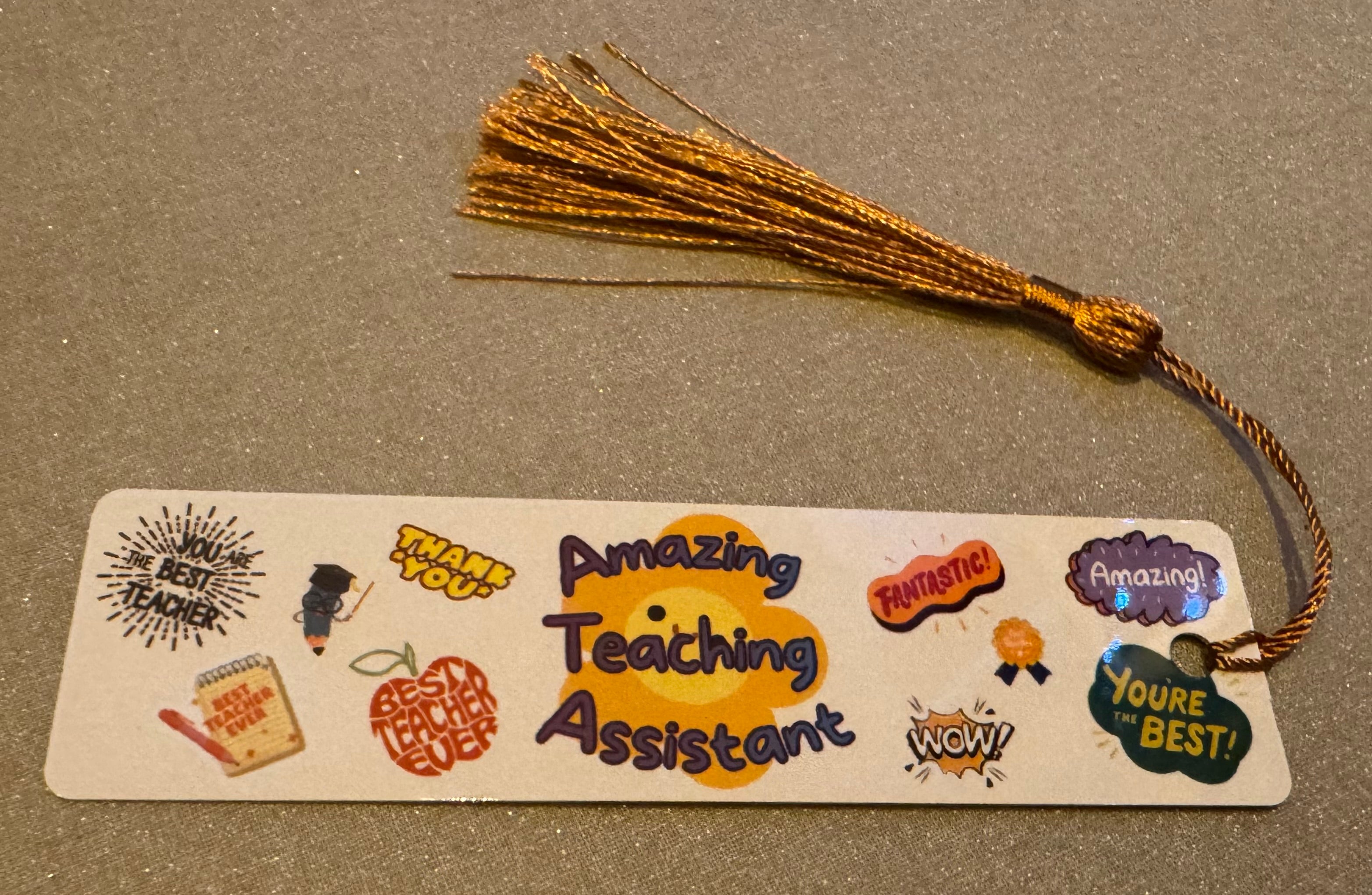 Amazing Teaching Assistant Bookmark