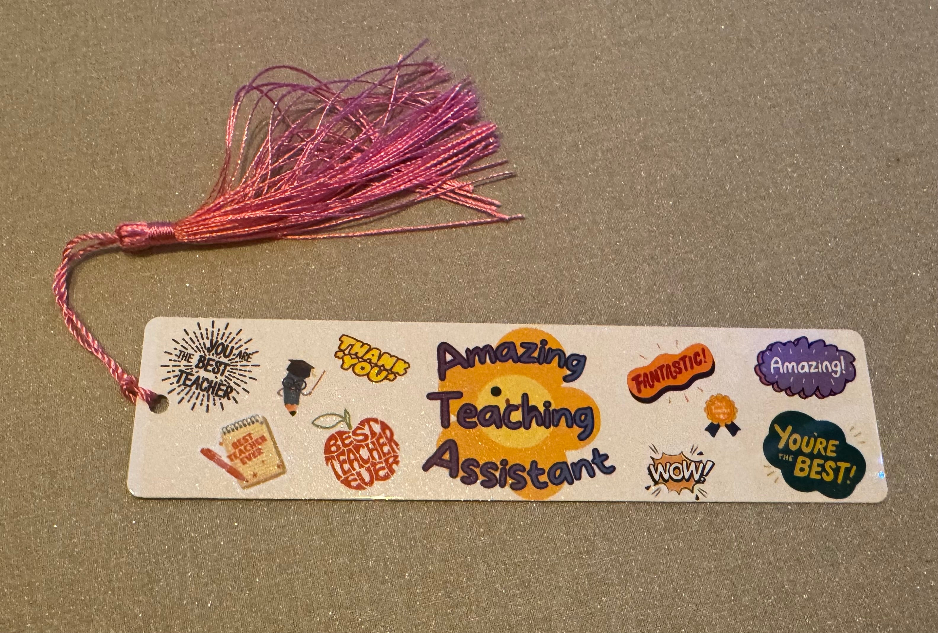 Amazing Teaching Assistant Bookmark