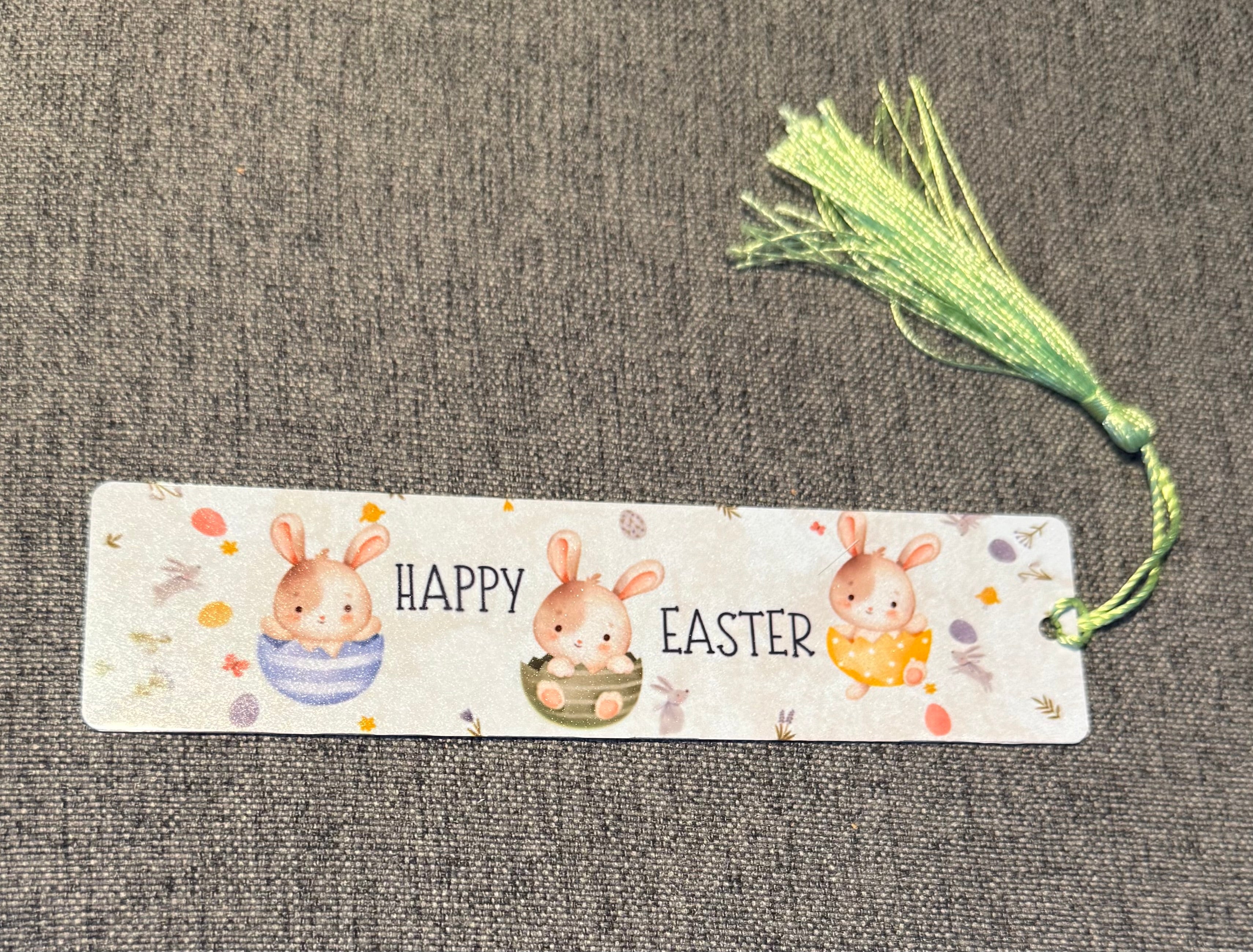 Easter bunny bookmark