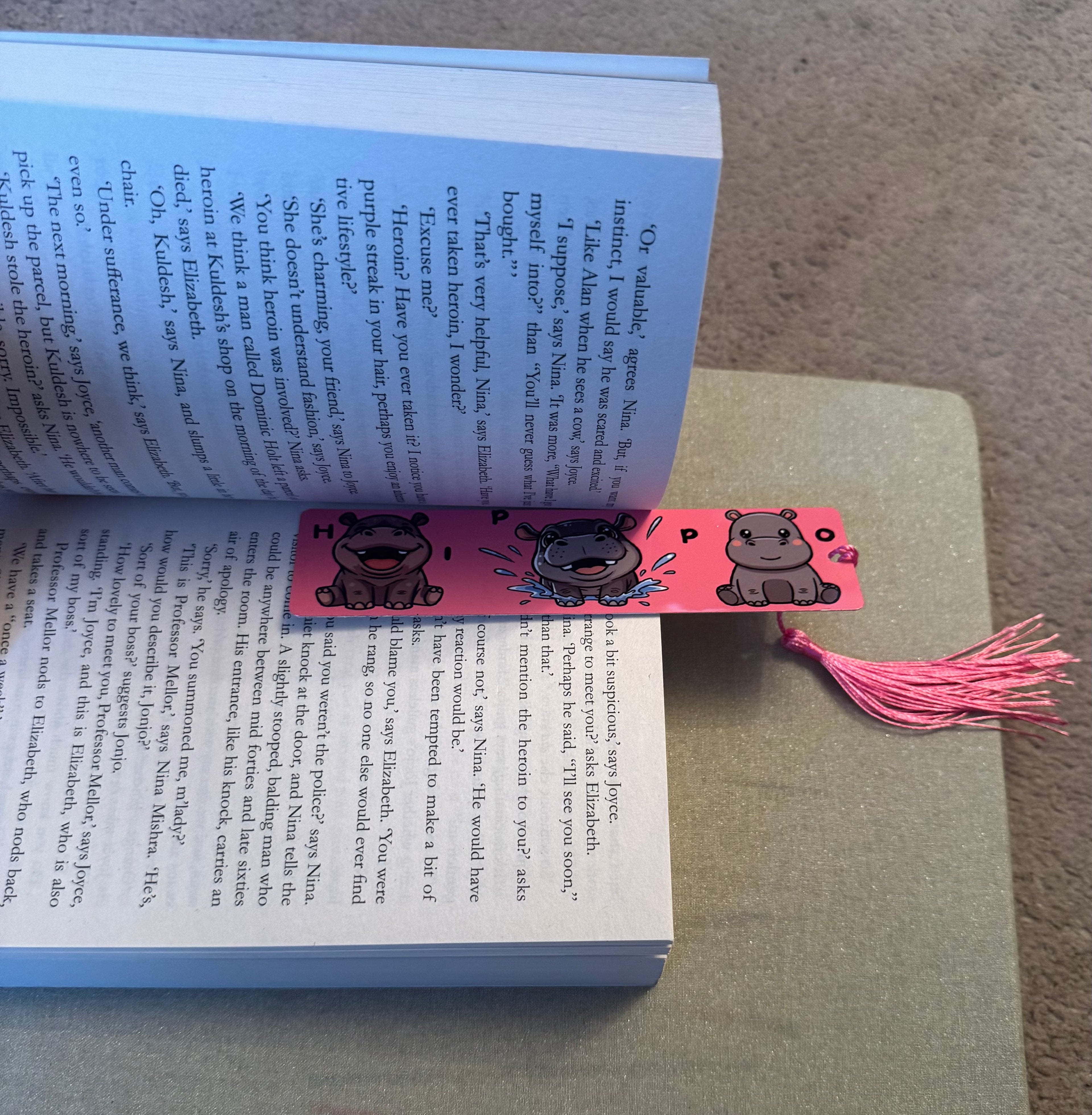 Hippo Bookmark